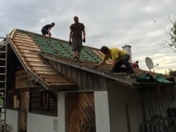 2015-09-19 Hütte-Dachsanierung - Sommer 2015
